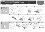 Samsung CLX-3305FW Quick Guide Easy Manual Ver.1.0 (English)