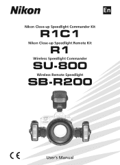 Nikon SB-R200 Wireless Speedlight Users Manual - English