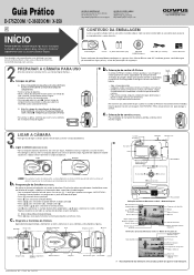 Olympus D-575 Zoom D-575 Zoom Quick Start Guide (Portuguese)
