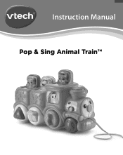 Vtech Pop & Sing Animal Train User Manual