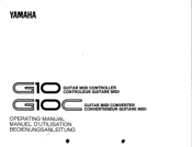 Yamaha G10C Owner's Manual (image)