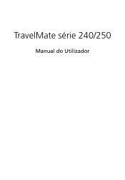 Acer TravelMate 250 TravelMate 240/250 User's Guide PT