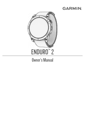 Garmin Enduro 2 Owners Manual