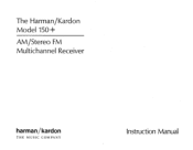 Harman Kardon 150 Owners Manual