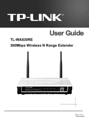 TP-Link TL-WA830RE TL-WA830RE V1 User Guide
