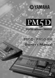 Yamaha PM5D-RH Owner's Manual