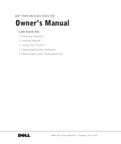 Dell 922 Owner's Manual