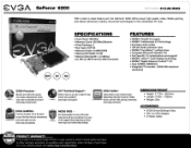 EVGA Geforce 6200 PDF Spec Sheet