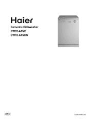 Haier DW12-AFM3S User Manual