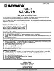 Hayward W3T-CELL-3 T_CELL_3_Manual_Bilingual_0927