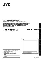 JVC TMH-150CGU Instruction Manual