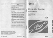 LG BH12LS35 Owners Manual