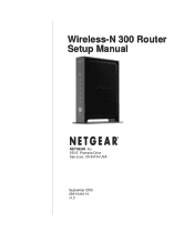 Netgear WNR2000v2 WNR2000v2 Setup Manual