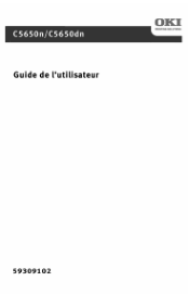 Oki C5650n C5650n/C5650dn User's Guide (Can French)