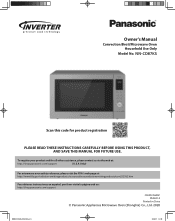 Panasonic NN-CD87KS Operating Manual