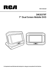 RCA DRC6379T DRC6379T Product Manual
