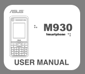 Asus M930 User Manual