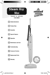 Bissell Steam Mop Max User Guide