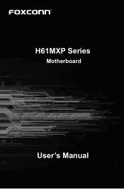 Foxconn H61MXP User manual