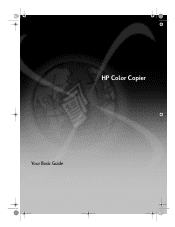 HP Color Copier 180 HP Color Copier - (English) User Guide