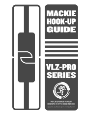 Mackie 1642-VLZ4 Hook-Up Guide