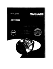 Magnavox MPC42017 User manual,  English (US)