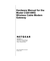 Netgear CG814M Hardware Manual
