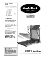 NordicTrack Powertread 2000 User Manual