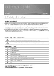 Samsung RF20HFENBWW/AA Quick Guide Ver.1.0 (English)