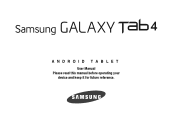 Samsung SM-T330NU User Manual Generic Wireless Sm-t330nu Galaxy Tab 4 Kit Kat English User Manual Ver.nc9_f4 (English(north America))