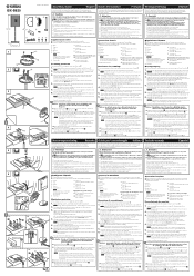 Yamaha ISX-B820 ISX-B820 Assembly Guide