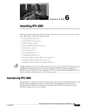 Cisco IPS-4260-K9 User Guide