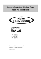 Haier HW-12CU03 User Manual