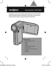 Insignia NS-DV720PBL2 Quick Setup Guide (English)