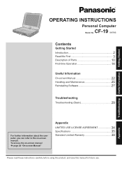 Panasonic CF-19KCRC66M User Manual