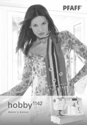 Pfaff hobby 1142 Owner's Manual