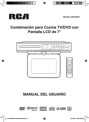 RCA SPS36073 SPS36073 Product Manual-Spanish