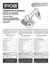 Ryobi PSBCS02B Operation Manual