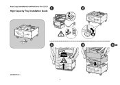 Xerox C123 High Capacity Tray Installation Guide