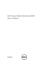 Dell Precision M4700 Dell Precision Mobile Workstation M4700 Owner's Manual