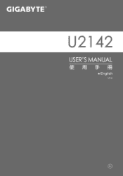 Gigabyte U21M User Manual