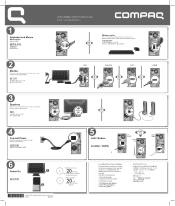 HP A6300f Setup Poster