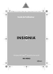 Insignia NS-HD02 User Manual (French)