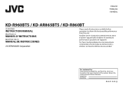 JVC KD-AR865BTS Instruction Manual