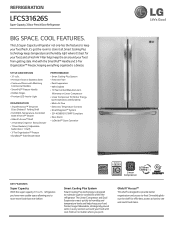 LG LFCS31626S Specification - English