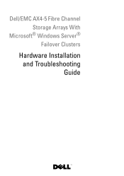 Dell AX4-5 Hardware Installation Guide