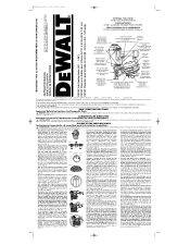 Dewalt D51321 Instruction Manual