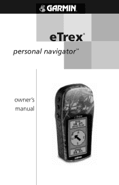Garmin eTrex Camo Owner's Manual