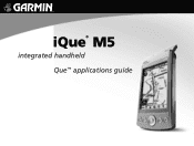 Garmin iQue M5 Que Applications Guide