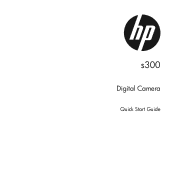 HP s300 HP s300 Digital Camera - Quick Start Guide